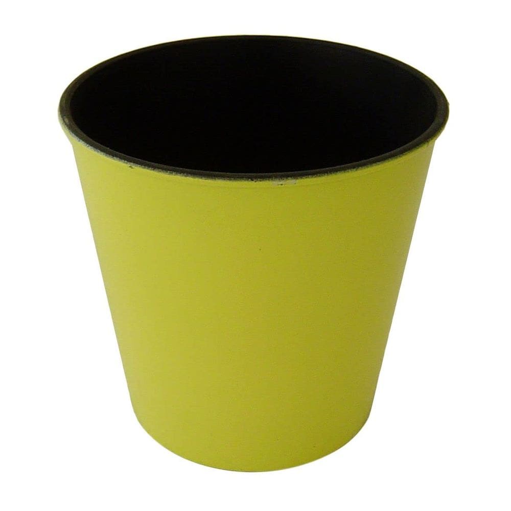 Plantador Cheung`s PP-105Y 13 cm redondo cônico amarelo