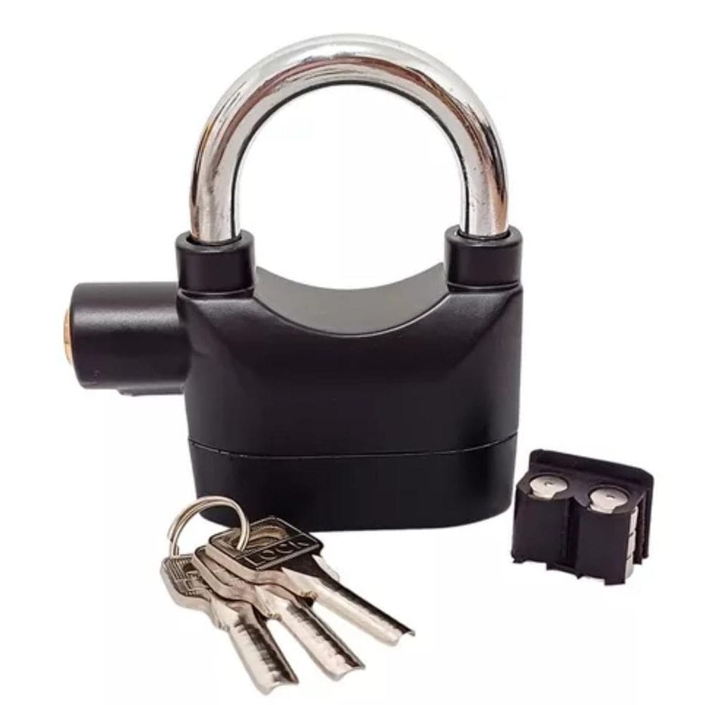 Cadeado Resistente Com Alarme Antifurto Para Sua Moto