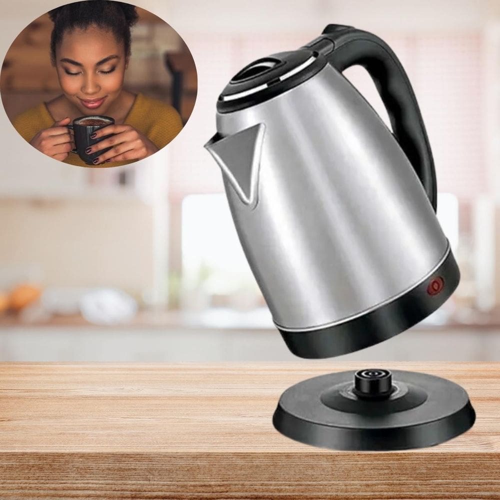 Chaleira Elétrica 1,8 Litros Ferve Água Ideal Para Cozinha