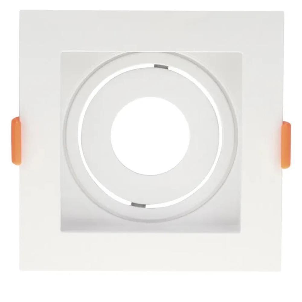 Spot Embutir Quadrado Bella Conecta Abs Par20 1Xe27 Br