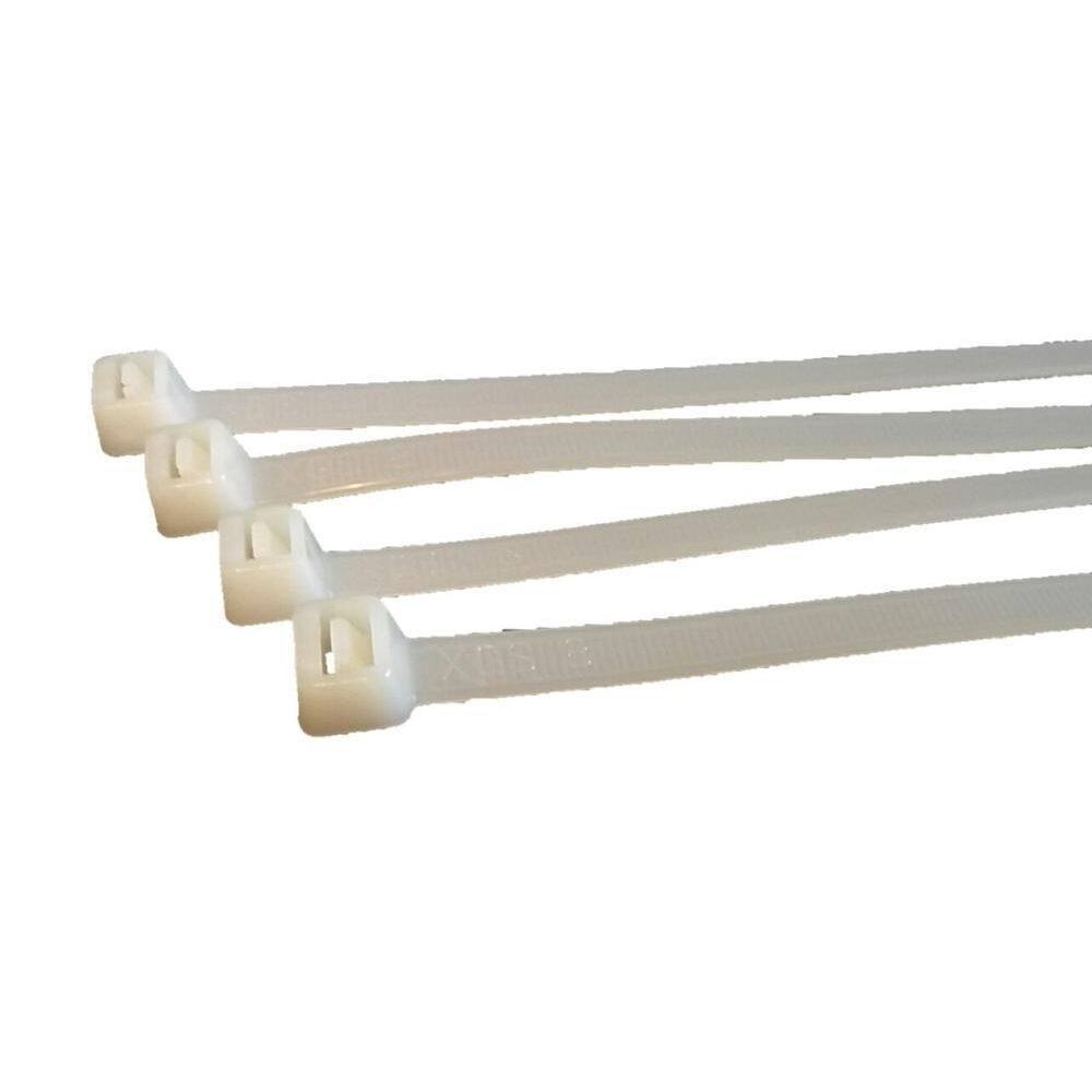 Abraçadeira Nylon Branco 2,50 x 100 Mm 100 Un Noll 800001