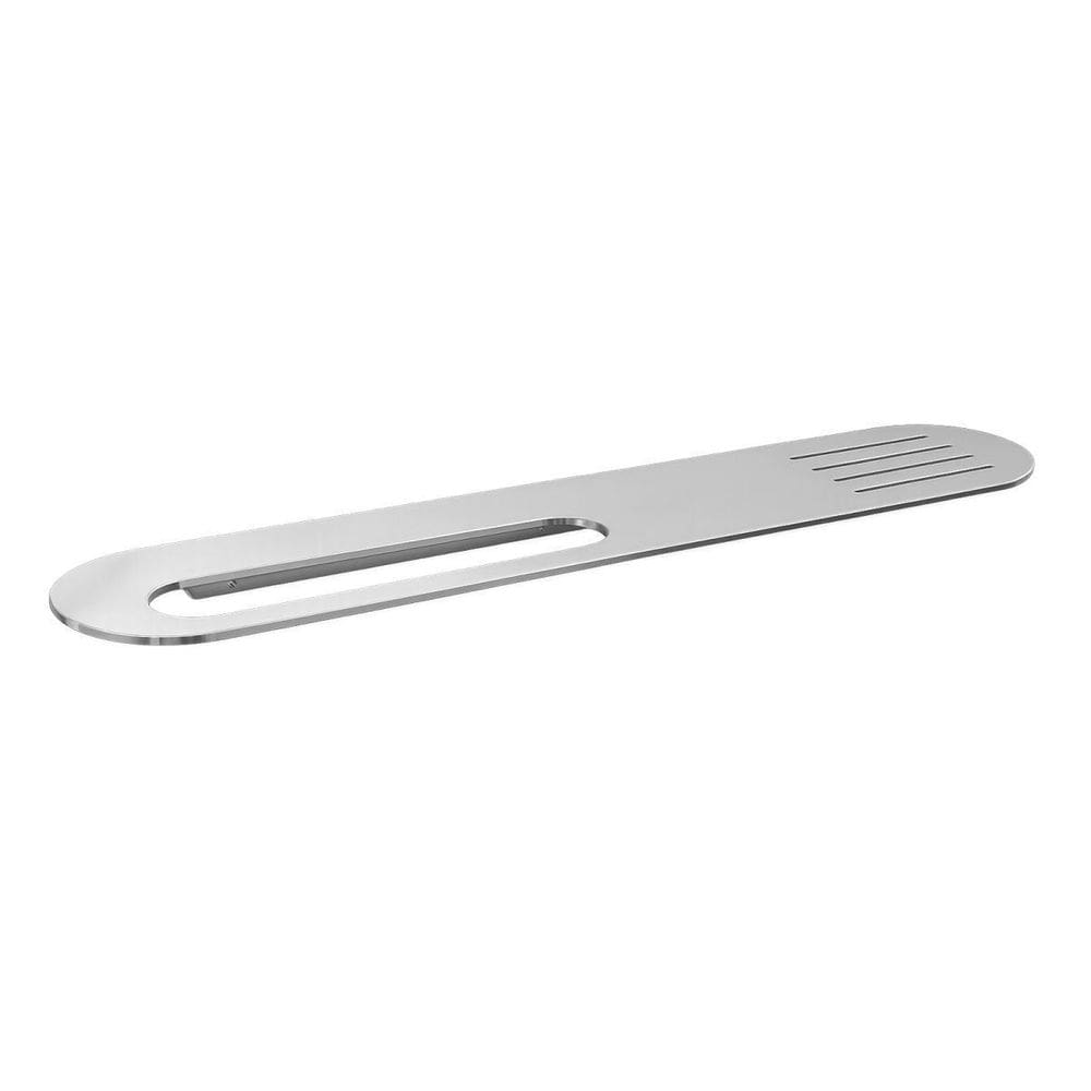 Prateleira E Toalheiro Escovado Agata Grego Metal 60Cm