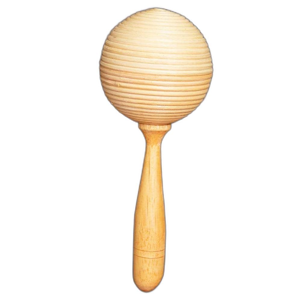 Chocalho Maracá De Bambu E Madeira Importado De Bali