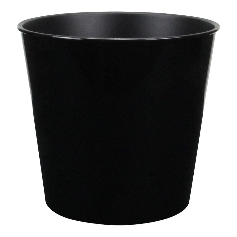 Plantador Cheung`s Modern Round 27 cm preto cônico