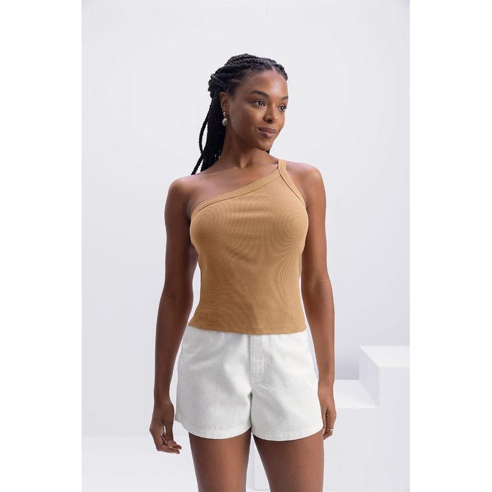 Blusa feminina com decote assimétrico Essendi M