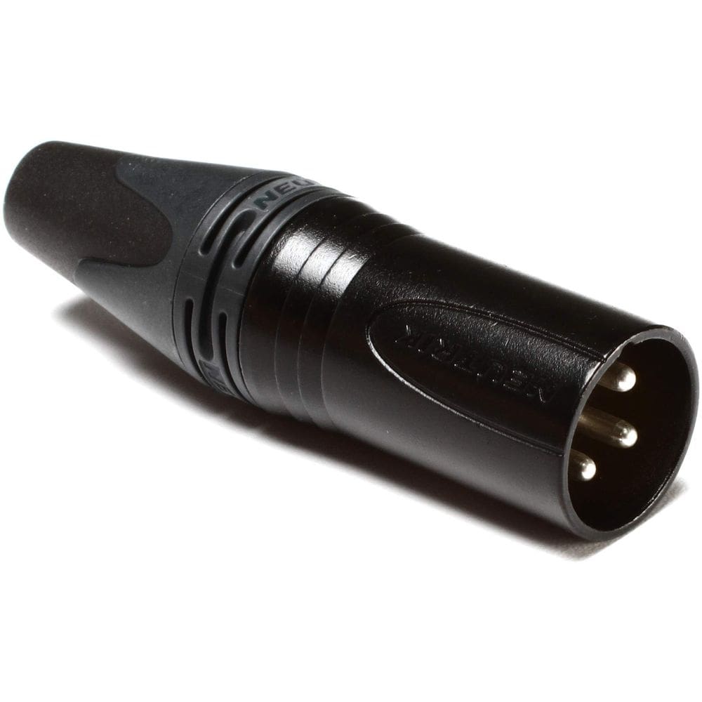 Cabo eletrônico Hosa NC3MXX-BAG Conector XLRM de 3 pinos preto