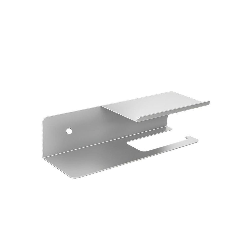 Porta Papel Higiênico Escovado Tripo Agata Grego Metal