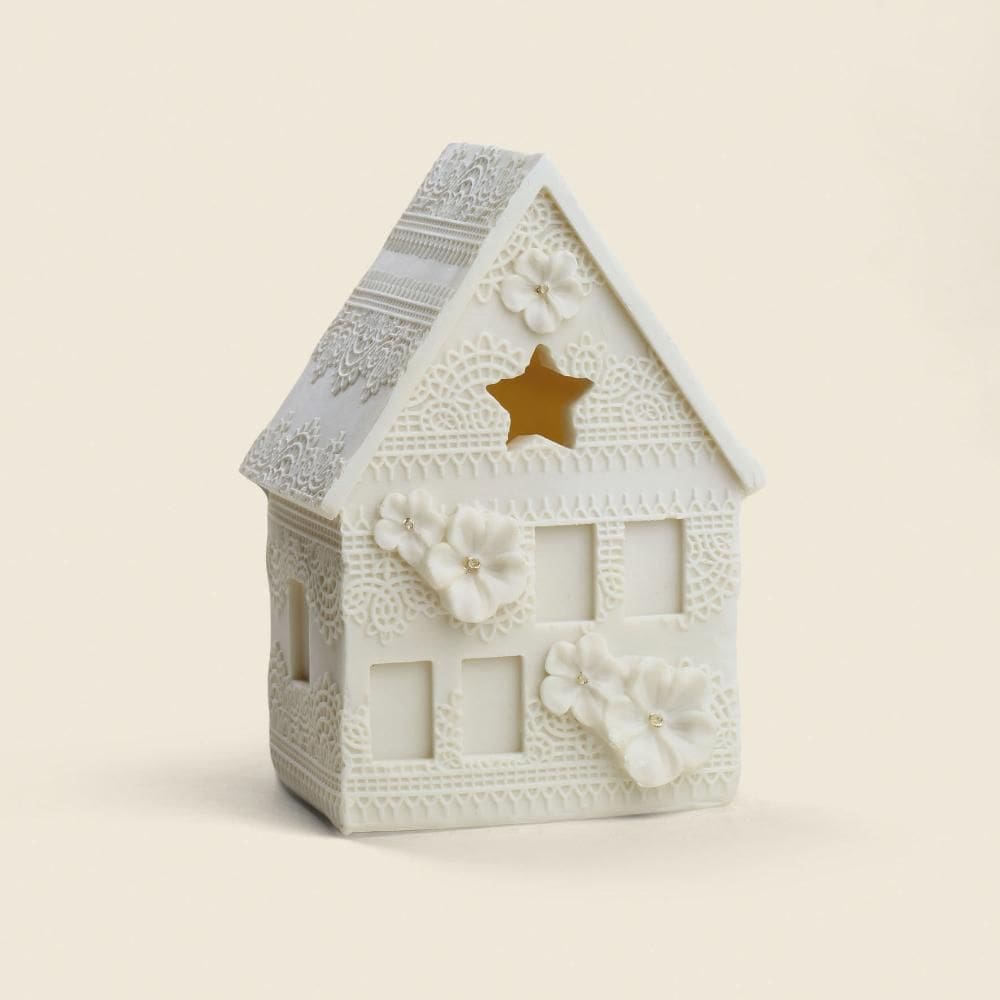 Adorno Casa Led Resina 11.5x16cm - A\\CASA