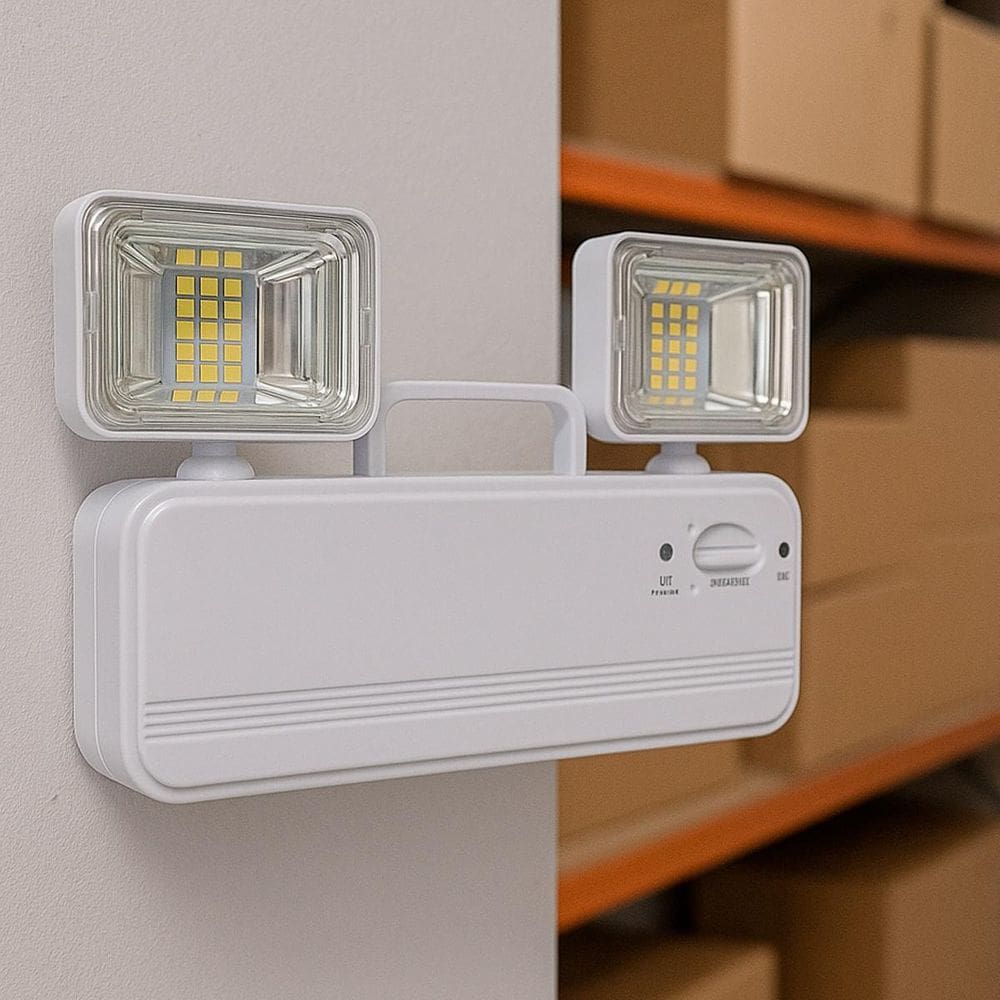 Luminária De Emergência Luz Para Garagens Luz Led