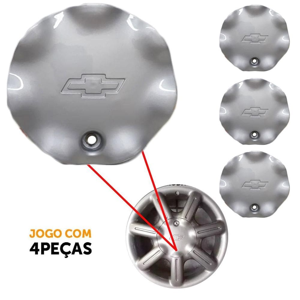 4X Centro De Roda Miolo Corsa Sedan