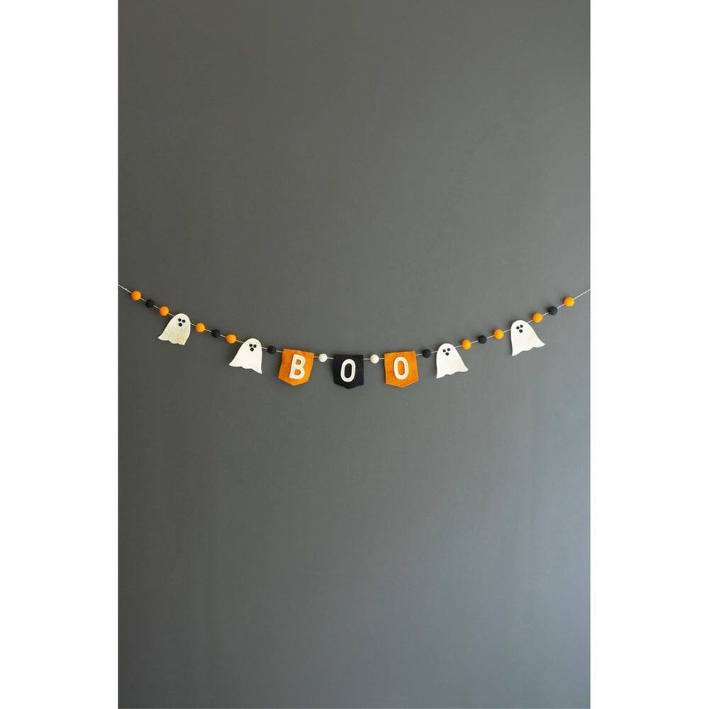 Decoração de livro de feltro de Halloween Garland KALALOU