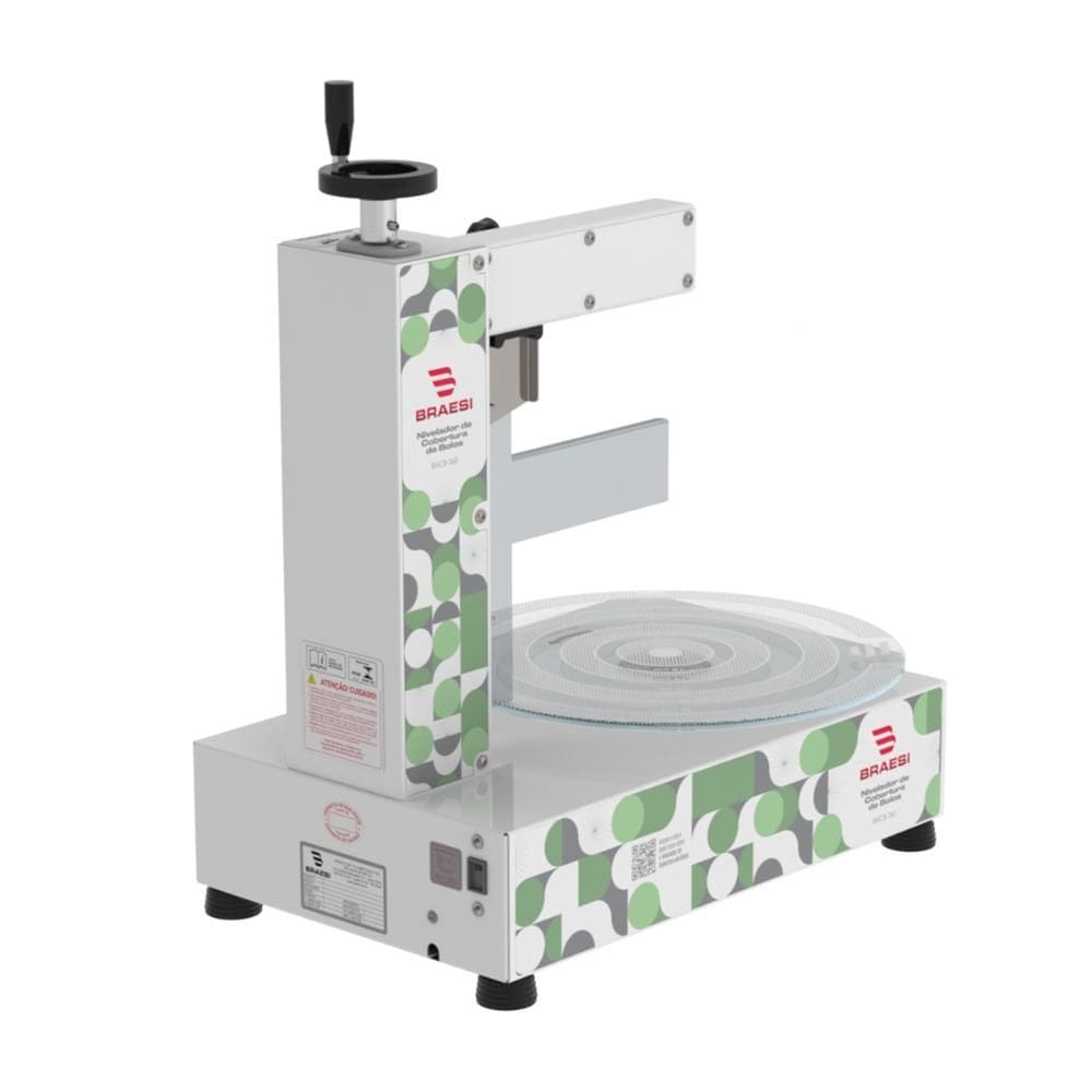Nivelador de Coberturas de Bolos Bailarina Elétrica Bncb-360 Verde Bivolt - Braesi B18287