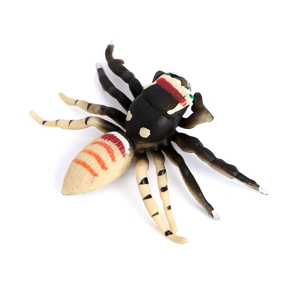 Estatueta realista Spider Flycatcher PVC de 6,7 cm para crianças