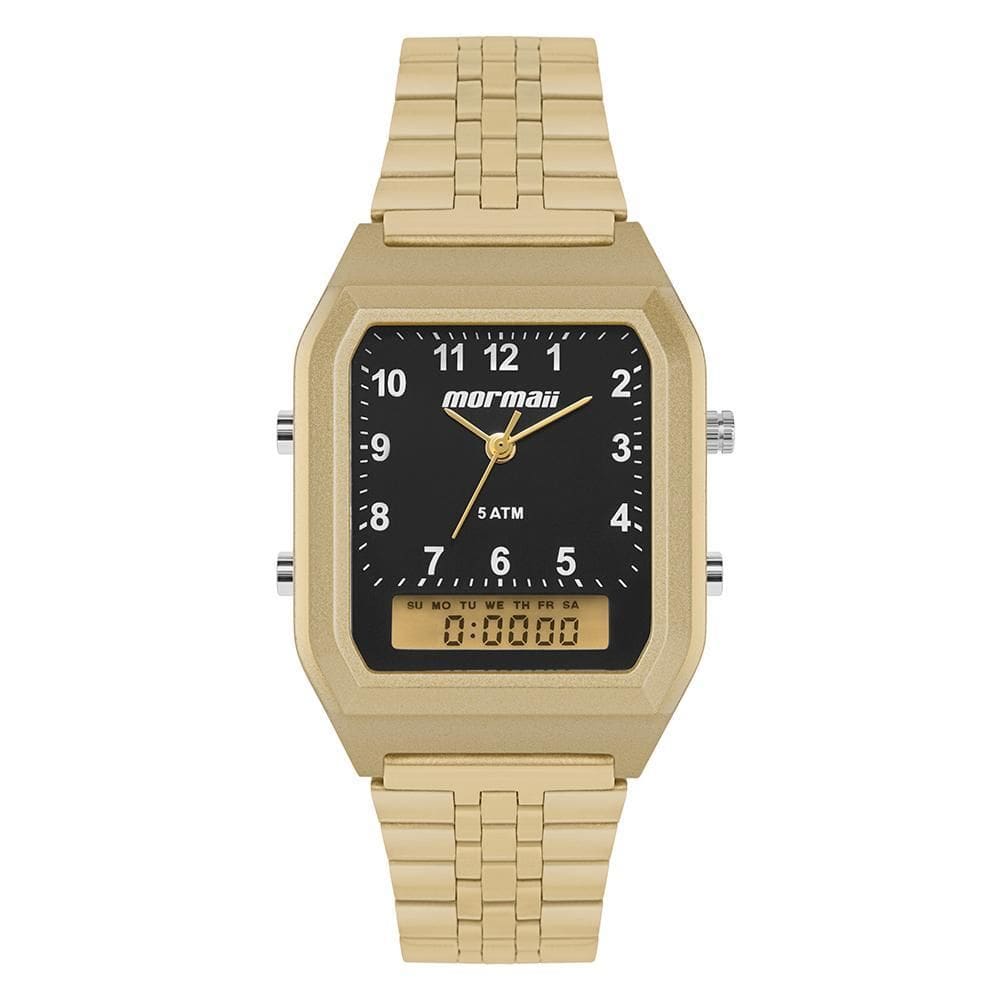 Relógio Mormaii Feminino Vintage Dourado - MOPC21JALG/7P
