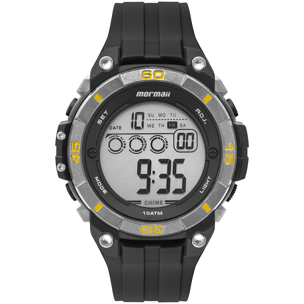 Relógio Mormaii Masculino Wave Preto - MOLCDAAV/8Y
