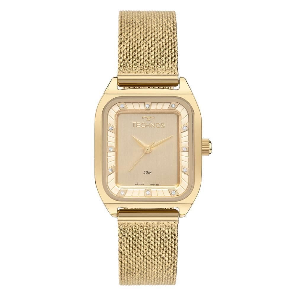 Relógio Technos Feminino Brilho Dourado - 2035NAX/1D