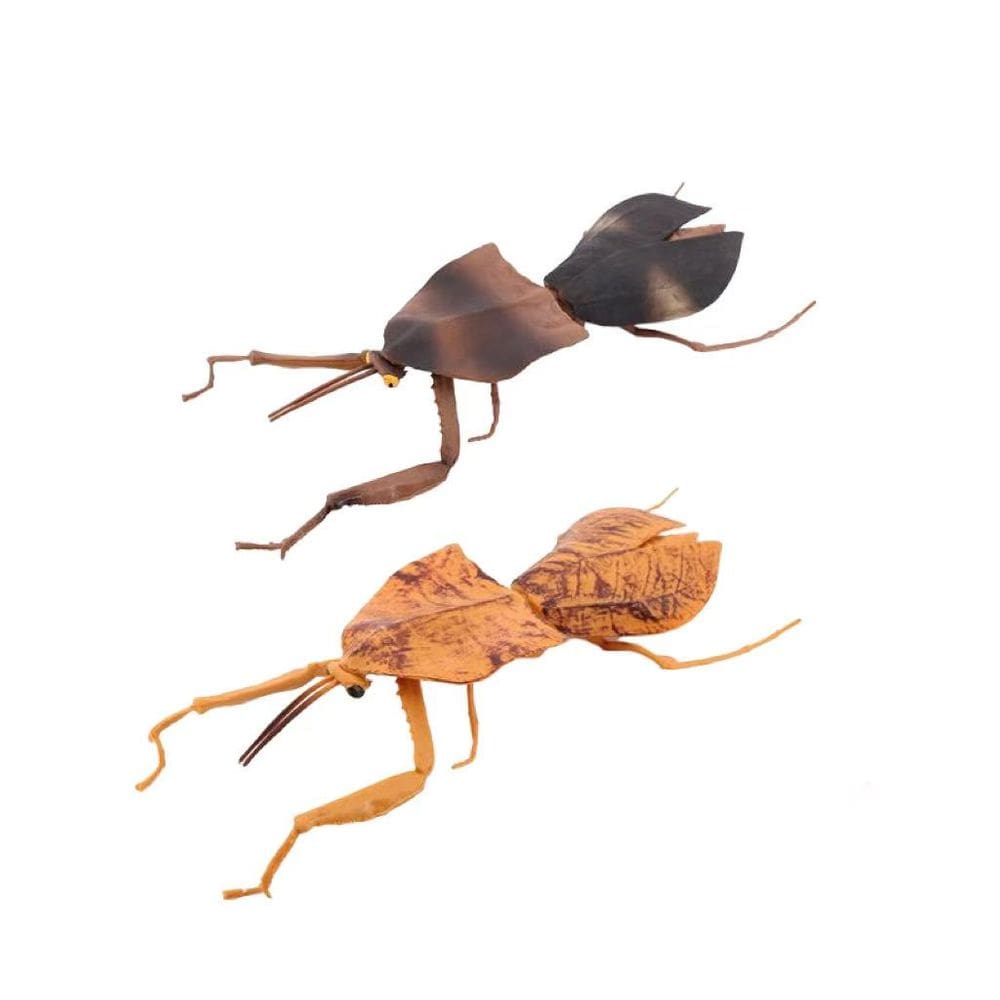 Conjunto de estatuetas Realistic Stick Insect PVC Leaf Mantis x2 Kids