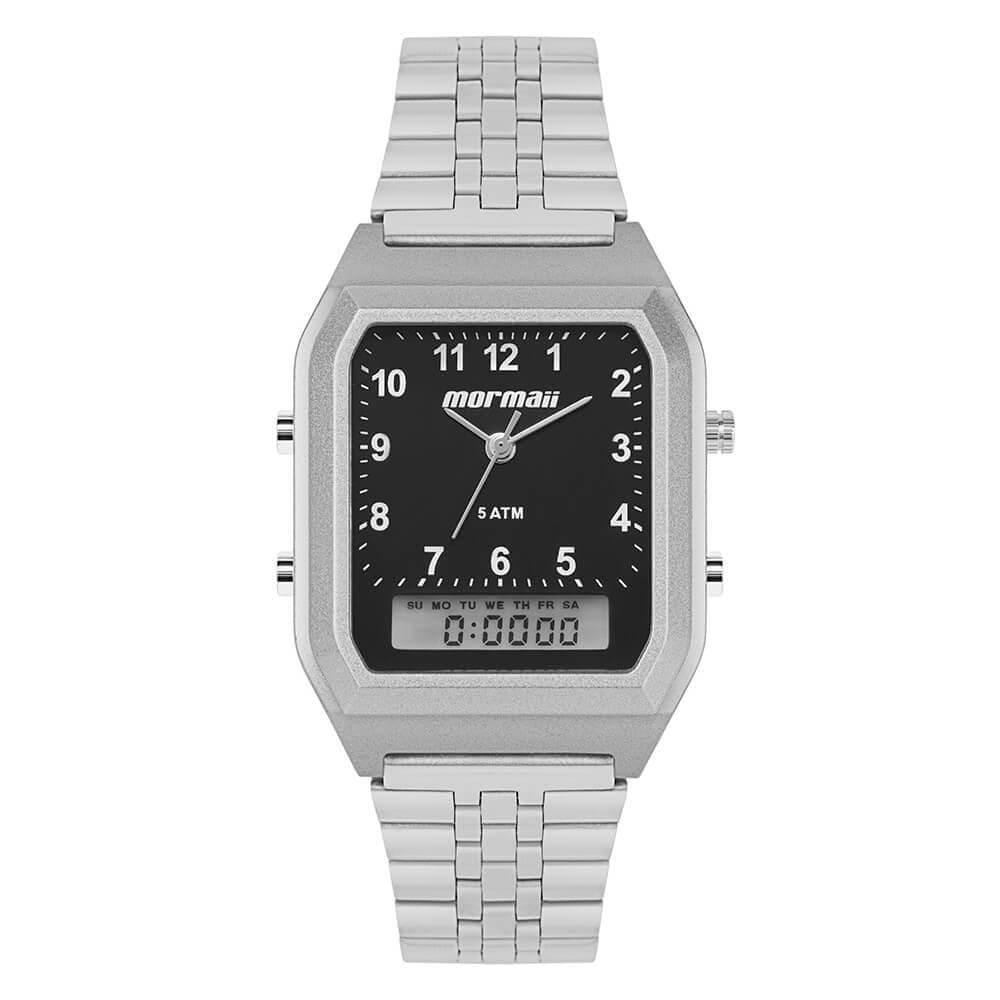 Relógio Mormaii Feminino Vintage Prata MOPC21JALF/7P