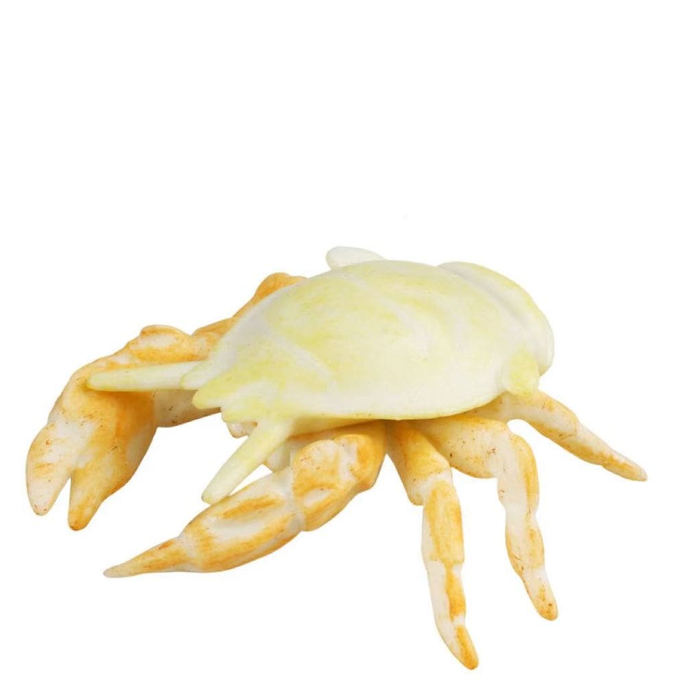 Estatueta realista Snowman Crab Marine Life Plastic 7 cm