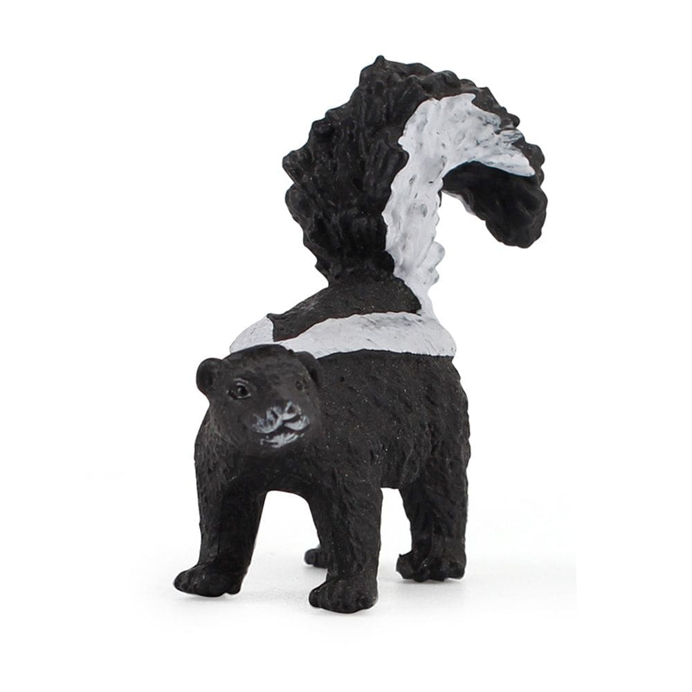 Brinquedo realista de animais selvagens em PVC Skunk Figurine para crianças de 5 cm
