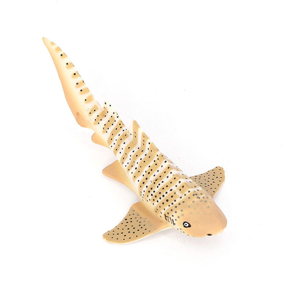 Estatueta realista Zebra Shark PVC Ocean Animal, modelo 12,5 cm