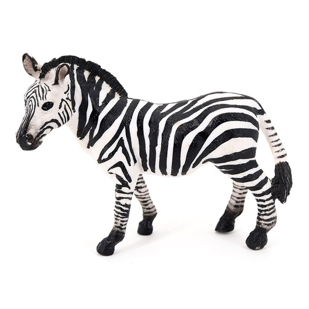 Estatueta realista Zebra Wild Animal Model PVC Toy Kids 11cm