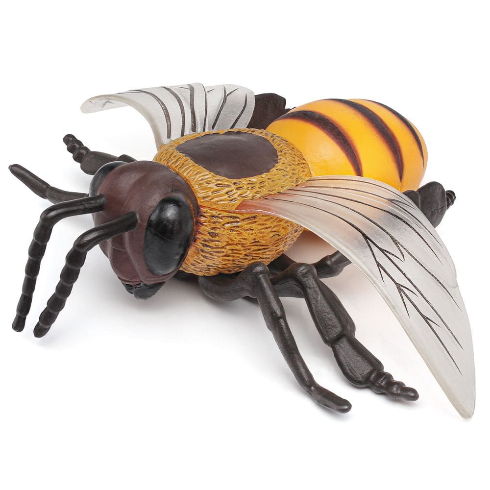 Estatueta Bee PVC realista modelo grande Honeybee Wasp 4-16,5 cm