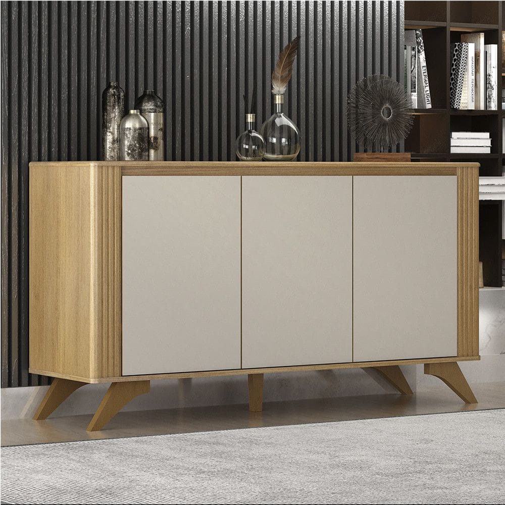 Buffet 3 Portas 2 Prateleira Pampulha Valdemoveis