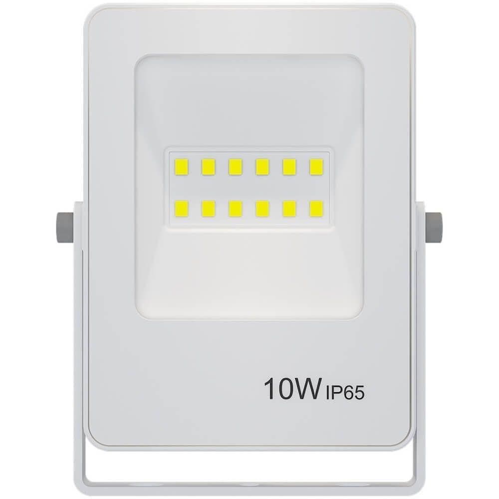 Refletor Ultrafino Led Bivolt Branco 6500k 10 Watts - 9392 - Gaya