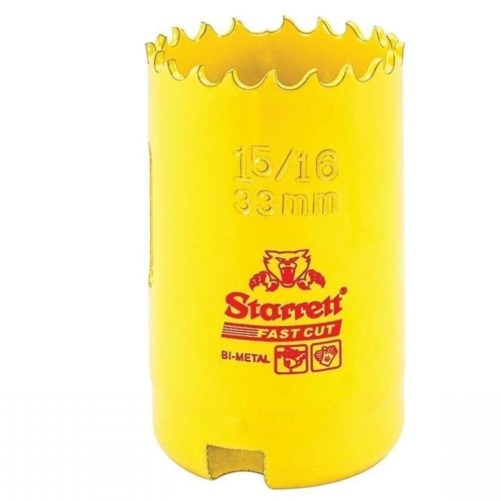 Serra Copo Bi-metal 1.5-16”” 33mm - Fch0156-g - Starrett Serra Copo Bimetal 1.5-16 33mm Sh Starre