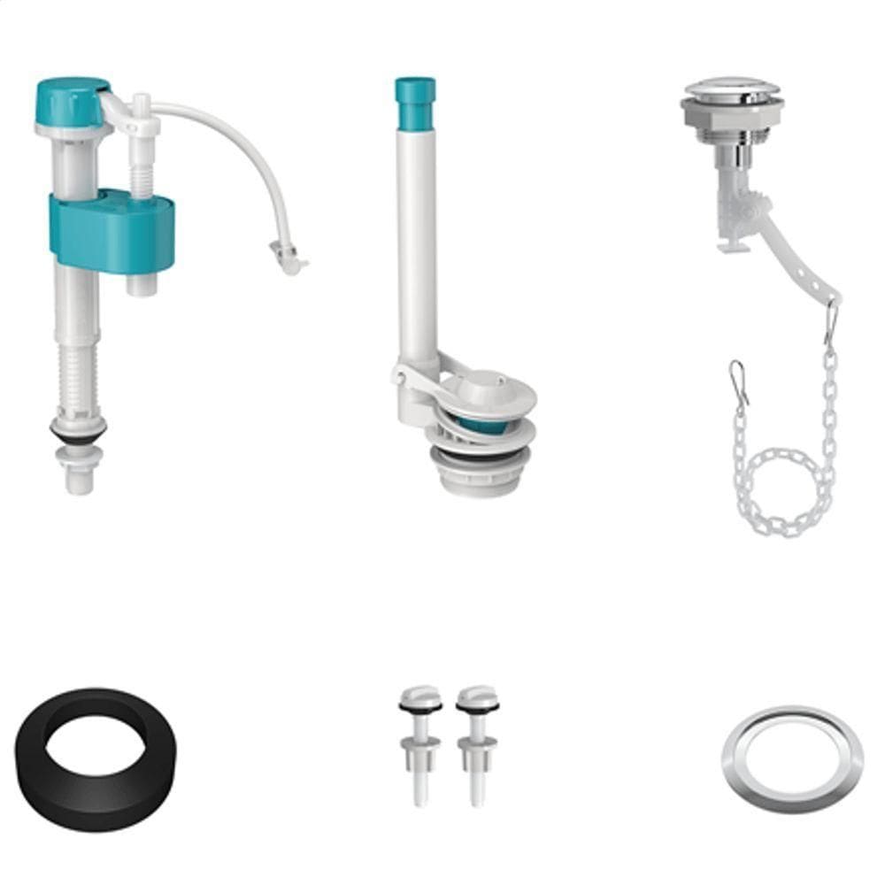 Kit Universal Simples Acionamento Para Caixa Acoplada - 1100.si.54.01 - Deca Kit Univ.simples Acionamento P-cx Acopla