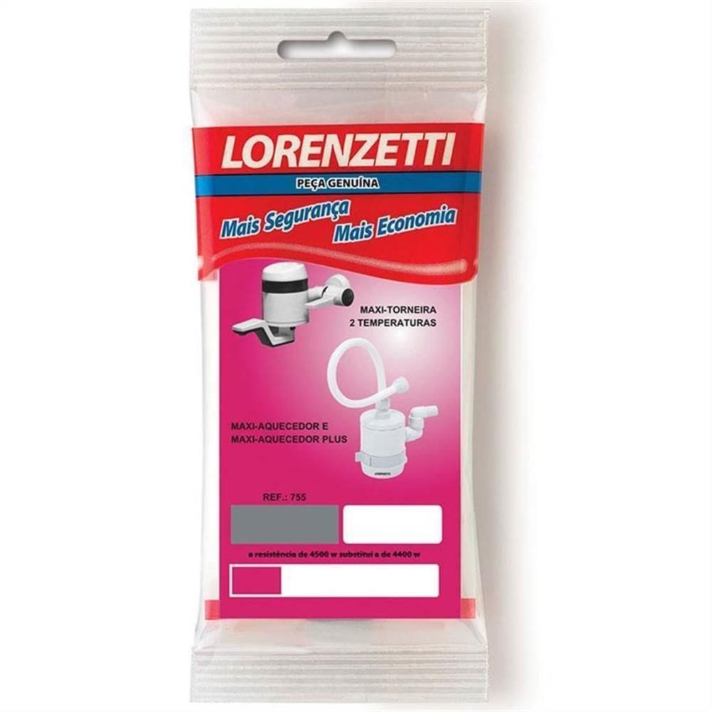 Resistência Max Aquecedor 220 Volts 4500 Watts - 7589014 - Lorenzetti Resistencia Max Aquecedor 220v 4500w