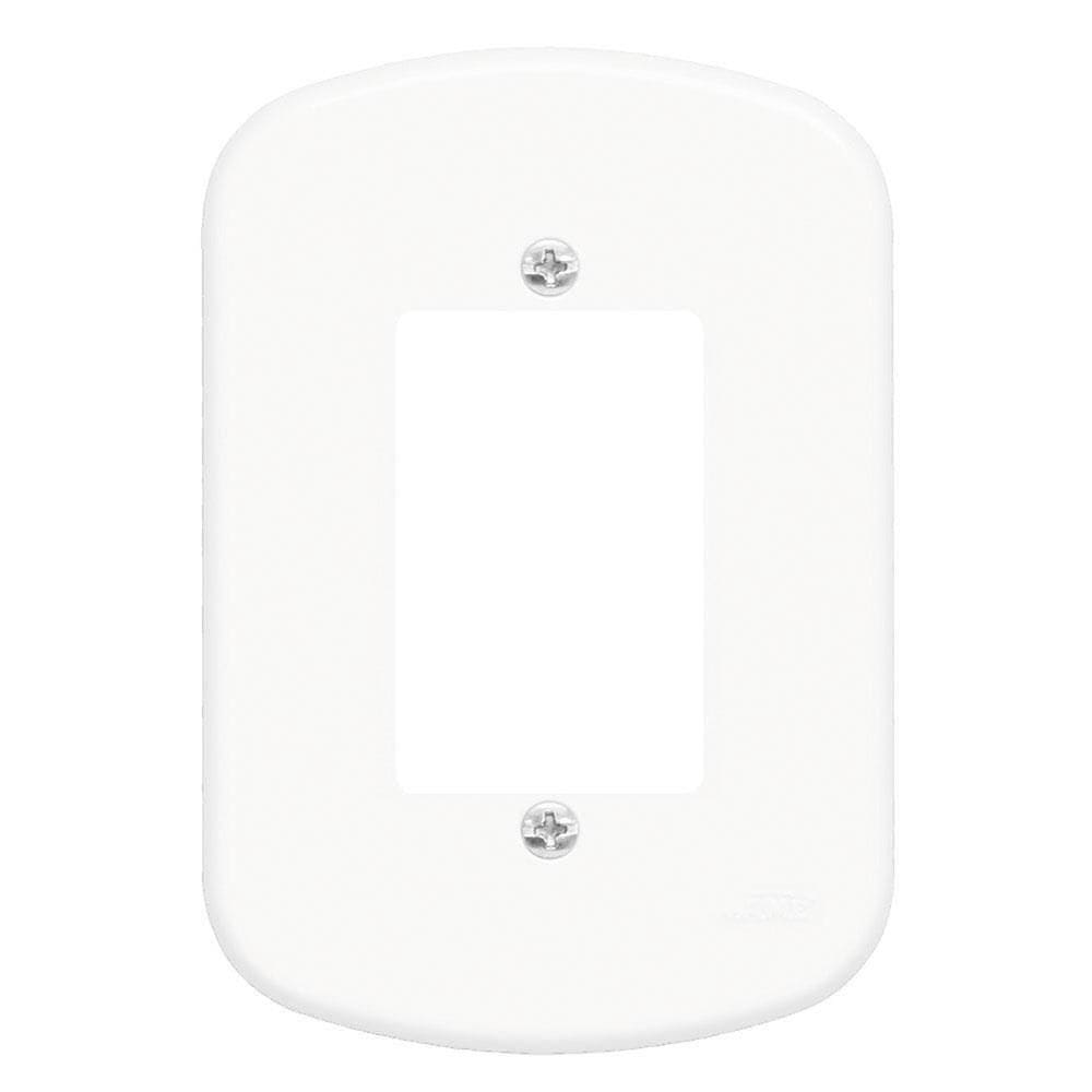 Placa 4”” X 2”” F3p Padrão Blanc - 1369 - Fame Placa 4x2 F3 Padrao Ref.1369 Fame 1369.