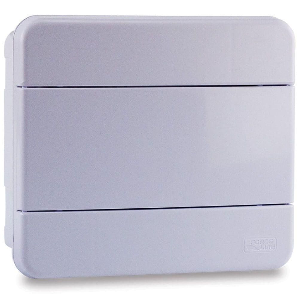 Quadro De Distribuição De Embutir 8 Disjuntores Din Com Barramento - 600300024 - Forceline