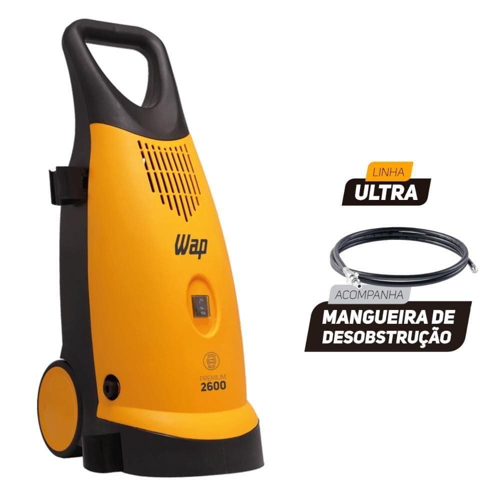 Desobstruidora De Alta Pressão 1900W 2400PSI WAP Premium Ultra 2600 110V