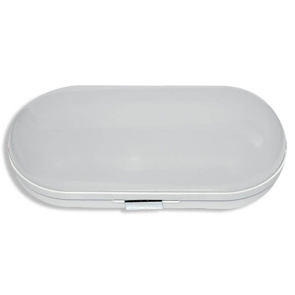 Luminária Tartaruga Led Oval 12 Watts Bivolt 2700k - 05803 - Ourolux