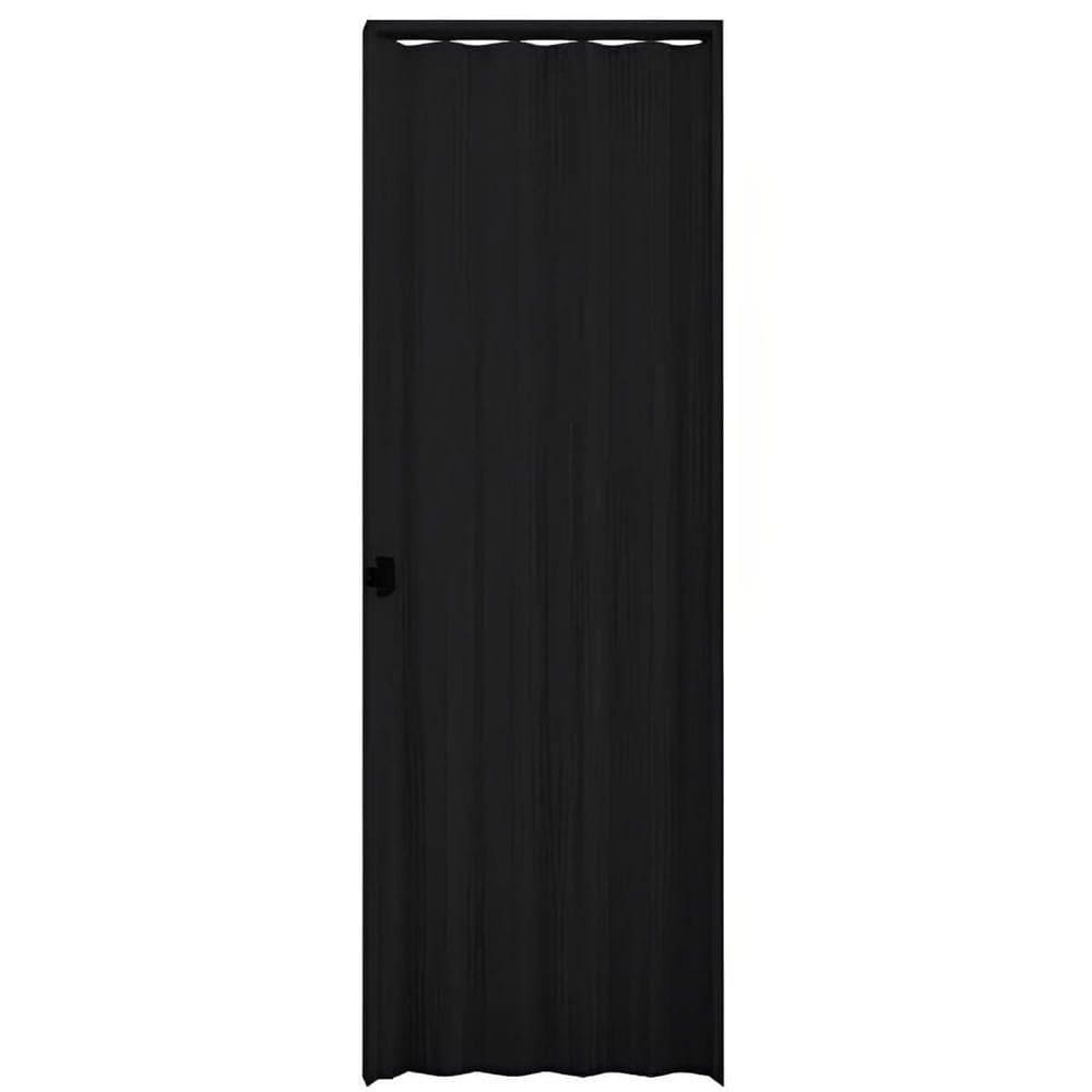 Porta Sanfonada Relevo Preta 210x80cm - 821.232 - Plasbil