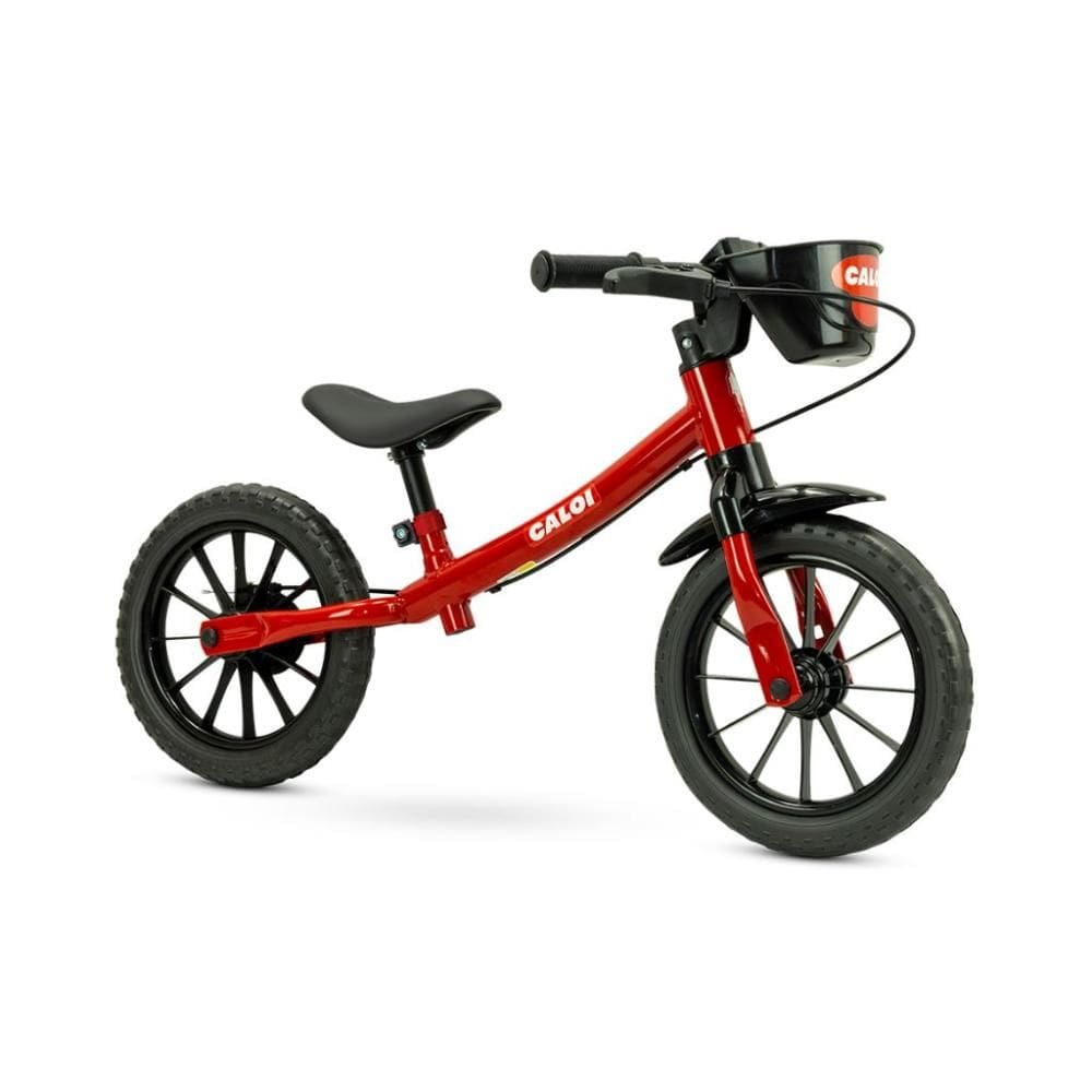 Bicicleta Infantil Balance Caloi 02 Vermelho - Nathor