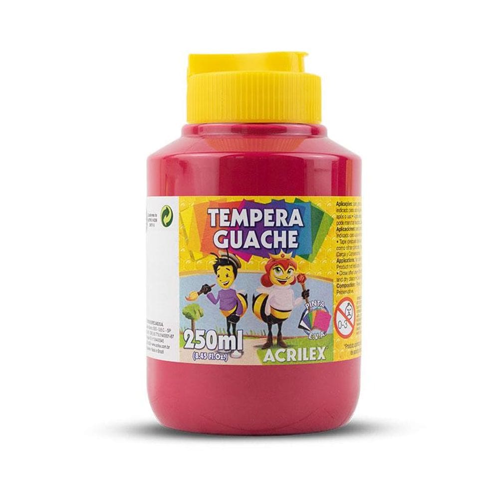 Tinta guache Magenta 250ml 549 Acrilex