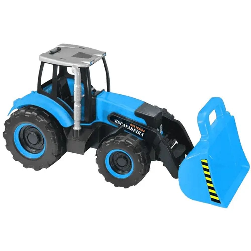 Trator Escavadeira Max Tilin Brinquedos