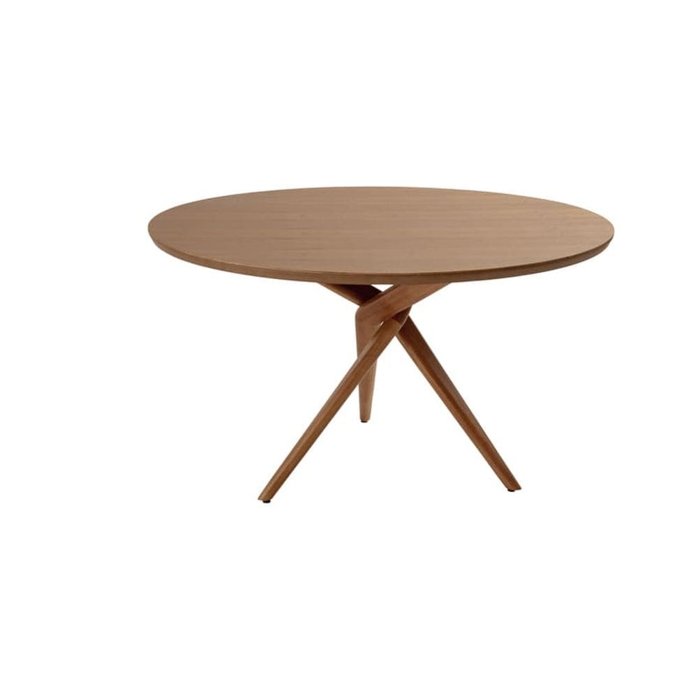 Mesa de Jantar Redonda Madeira Maciça - Aiko - Espresso Móveis