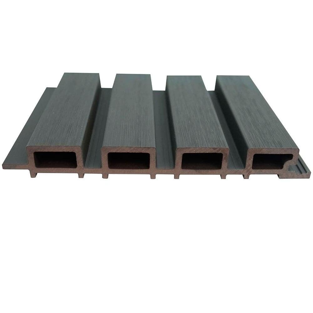 Painel Ripado Modaza WPC Externo Gray, 21,9 x 290 cm