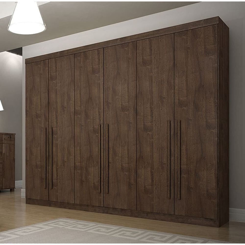 Guarda Roupa Casal 6 Portas 6 Gav - Gramado-Canion - Star