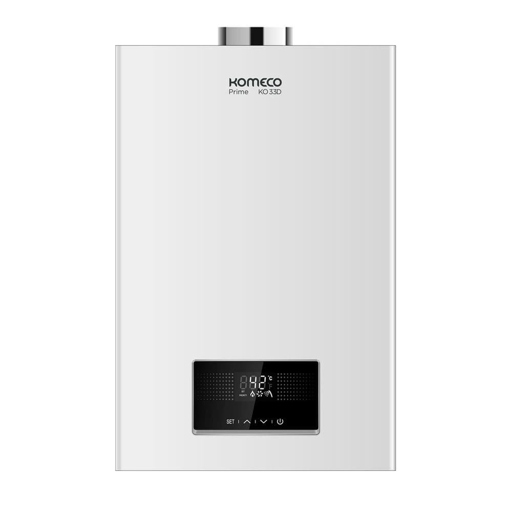Aquecedor de Água a Gás Komeco GN 33 Litros Prime - Branco