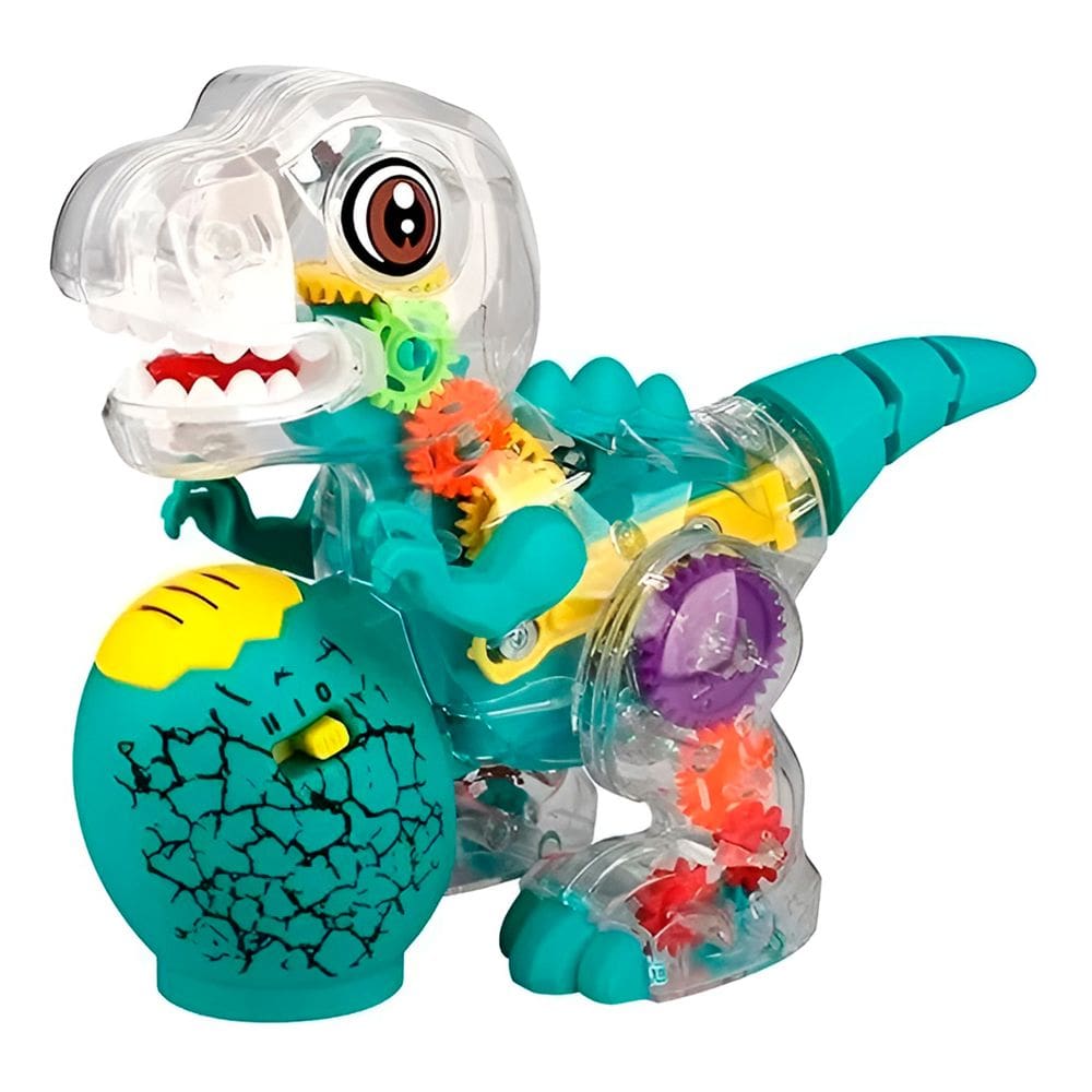 Dinossauro Brinquedo Bebê Musical e Colorido Luzes e Sons