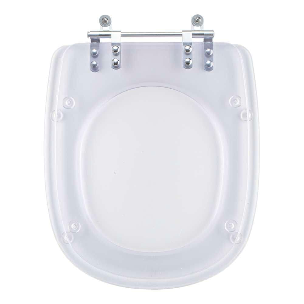 Tampa de Vaso Acrilico Transparente Donna para bacia Santamarina 6lpf