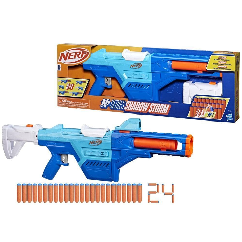 Lançador de Dardos Nerf N Series Shadow Storm - Hasbro