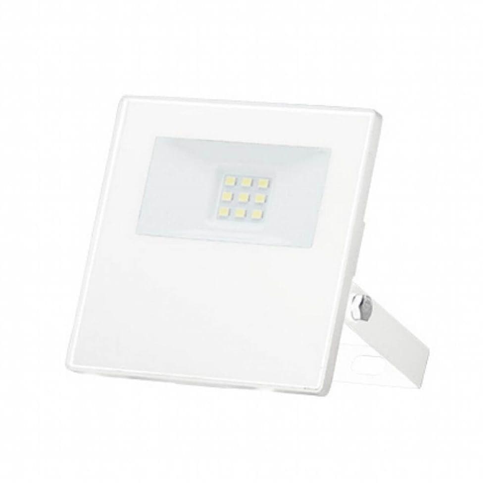 Refletor Tr Led Slim Branco 10 Watts 6500k - 15030063-01 - Taschibra