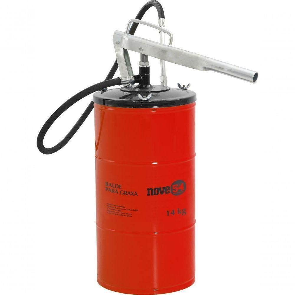 Bomba Graxa Balde 14kg Mangueira 1,3m - Nove54