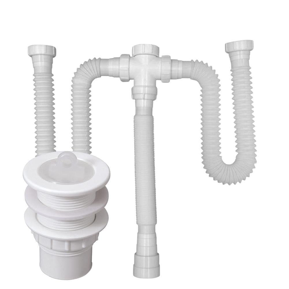 Kit Sifão Triplo 80cm + Válvula V9